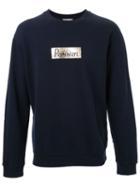 Maison Kitsuné Limited Parisienne Sweatshirt, Men's, Size: S, Blue, Cotton