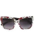 Dolce & Gabbana Enchanted Beauties Sunglasses, Women's, White, Acetate
