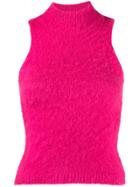 Versace Fluffy Knitted Jumper - Pink