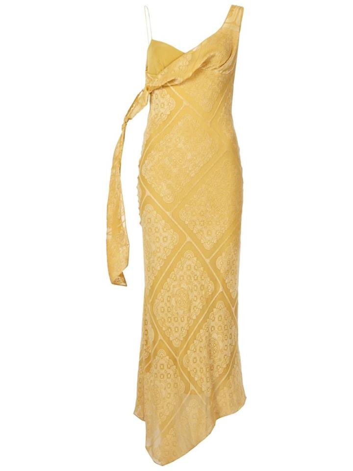 Maison Margiela Draped Back Asymmetric Dress