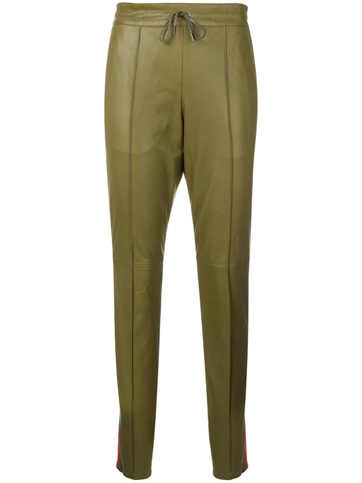 Joseph Matt Side-stripe Trousers - Green