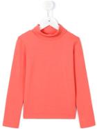 I Pinco Pallino Roll Neck Top, Girl's, Size: 10 Yrs, Pink/purple