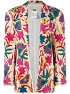 Kansai Yamamoto Vintage Embroidered Floral Jacket, Women's, Size: Large