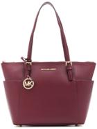 Michael Michael Kors Jet Set Shopper Bag - Red