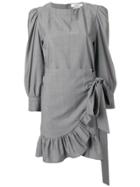 Isabel Marant Étoile Short Wrap Dress - Grey
