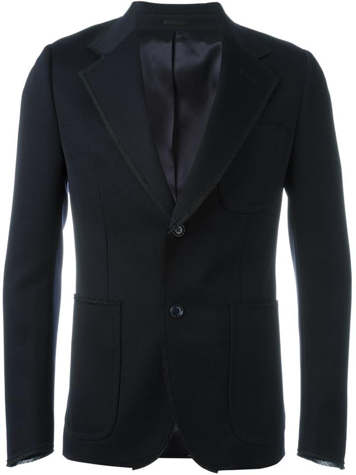 Alexander Mcqueen Two Button Blazer