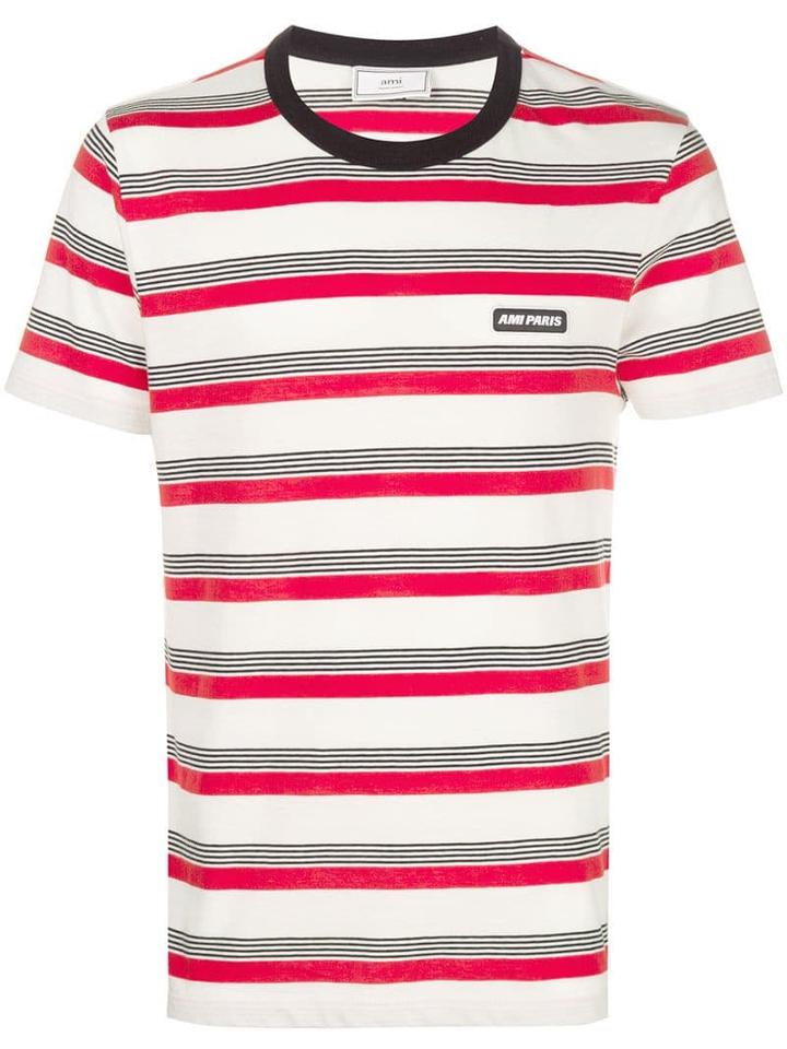 Ami Paris Ami Paris Patch T-shirt - White