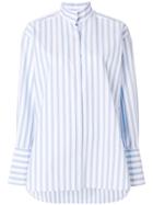 Frame Denim Striped Button Shirt - White