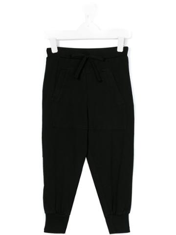 Lost And Found Kids - Marsupio Trousers - Kids - Cotton - 6 Yrs, Black