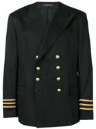 Ralph Lauren Sailor Style Blazer - Black