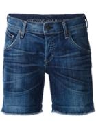 Citizens Of Humanity Denim Shorts, Women's, Size: 28, Blue, Cotton/spandex/elastane