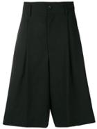 Issey Miyake Men Tailored Wide-leg Shorts - Black