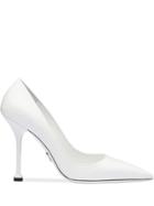 Prada Structured High-heel Pumps - White