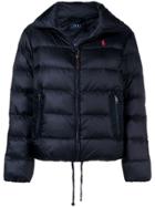 Polo Ralph Lauren Embroidered Down Jacket - Blue