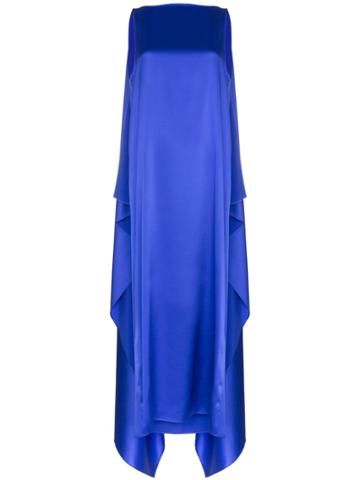 Bernadette Judy Cape-effect Maxi Dress - Blue