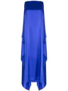 Bernadette Judy Cape-effect Maxi Dress - Blue