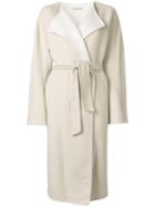 Dusan Oversized Belted Coat - Neutrals