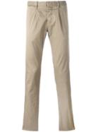Incotex Slim-fit Trousers, Men's, Size: 33, Nude/neutrals, Cotton/spandex/elastane