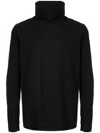 Attachment Turtle Neck Jumper - Black