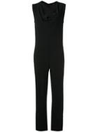 Uma Raquel Davidowicz Draped Jumpsuit - Black