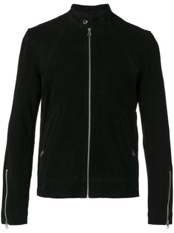 Munderingskompagniet Osaka Suede Jacket, Men's, Size: Large, Black, Cotton/leather/polyester