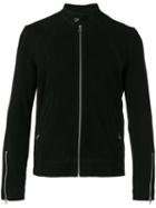 Munderingskompagniet Osaka Suede Jacket, Men's, Size: Large, Black, Cotton/leather/polyester