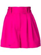 Styland High Rise Tailored Shorts - Pink