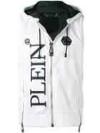 Philipp Plein Logo Gilet - White