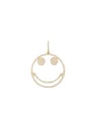 Rosa De La Cruz Diamond Encrusted Pendant Necklace, Women's, Metallic