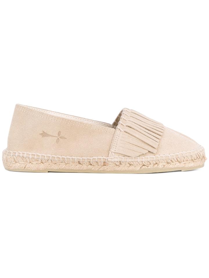 Manebi Cherokee Espadrilles - Nude & Neutrals