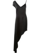 Ports 1961 Asymmetric Dress, Women's, Size: 42, Black, Viscose