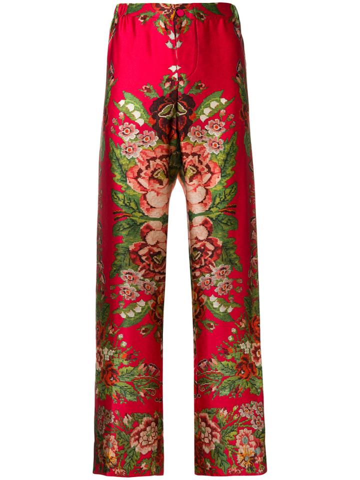 F.r.s For Restless Sleepers Ade Pajama-style Bottoms - Red