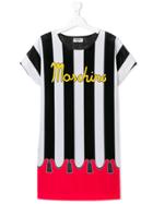 Moschino Kids Curtain Print Top - Black