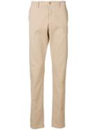 Mp Massimo Piombo Slim Fit Chinos - Neutrals