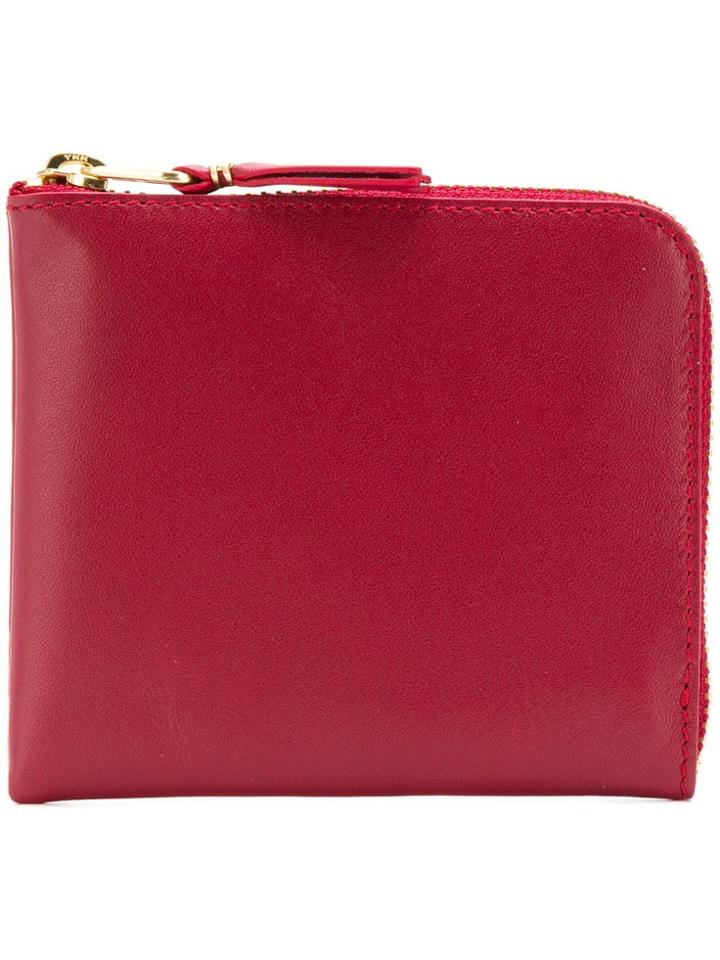 Comme Des Garçons Homme Zip-around Wallet - Red