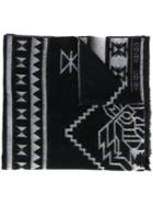 Kenzo Gradient-effect Logo Scarf - Grey