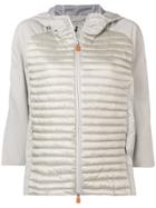Save The Duck Hood Padded Jacket - Neutrals