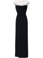 Jenny Packham Valentina Embellished Evening Dress - Blue