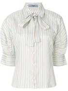 Prada Pussy Bow Blouse - Multicolour