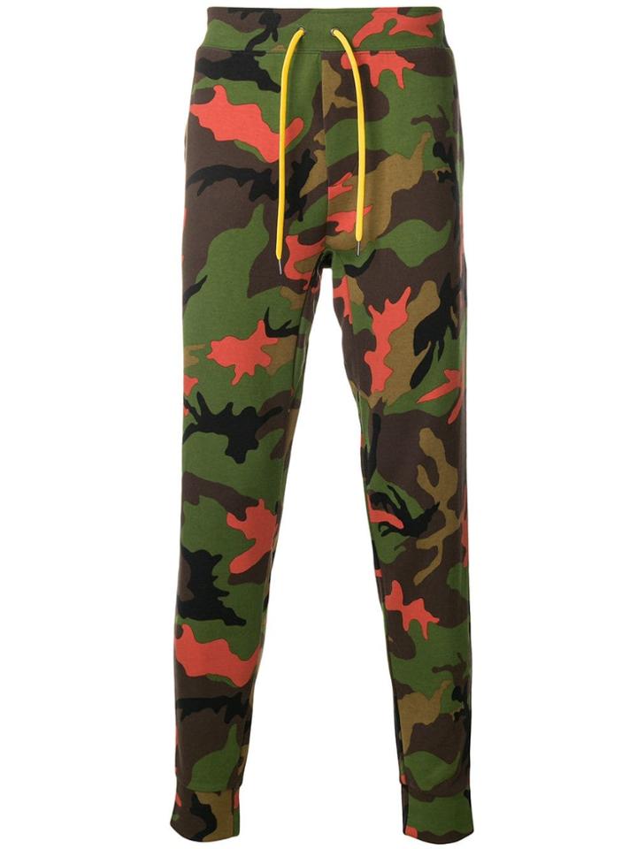 Polo Ralph Lauren Camouflage Track Pants - Yellow & Orange