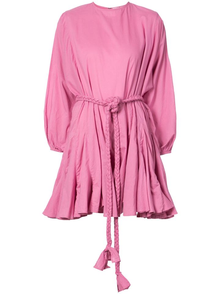 Rhode Resort Flared Dress - Pink & Purple