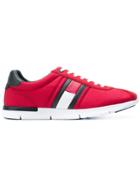 Tommy Hilfiger Side Patch Sneakers - Red