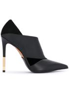 Balmain Pointed Stiletto Pumps - Black
