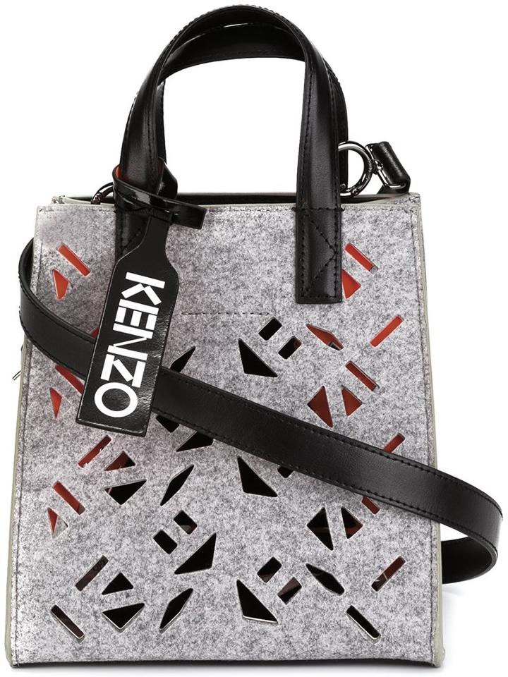 Kenzo 'flying Kenzo' Tote, Women's, Grey