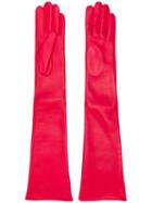 Manokhi Long Fitted Gloves - Pink