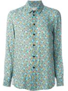 Saint Laurent Floral Print Shirt, Women's, Size: 36, Viscose