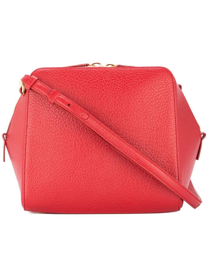 Maison Margiela Square Shoulder Bag - Red