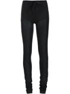 Ann Demeulemeester Drawstring Leather Trousers