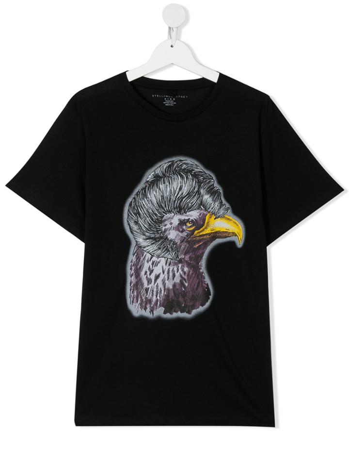 Stella Mccartney Kids Teen Eagle Print T-shirt - Black