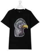 Stella Mccartney Kids Teen Eagle Print T-shirt - Black